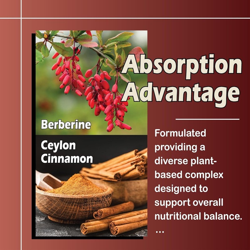 Glucora Berberina Liquida,Glucora Ceylon Cinnamon Berberine Liquid Drops - with gallery