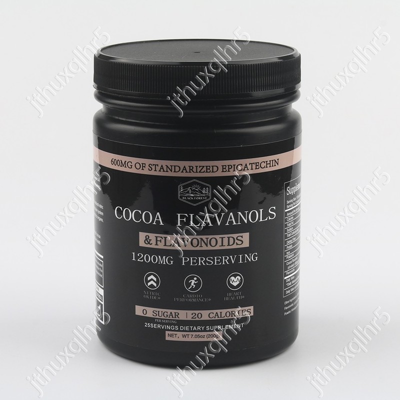 Black Forest High Flavanol Cocoa Powder Flavonoids Supplement 1200 mg US Stock-