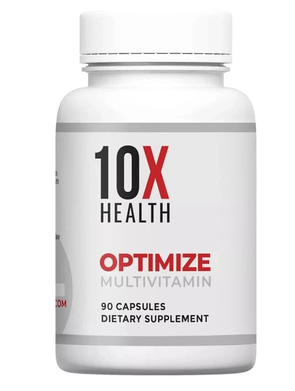 AUTHENTIC 10X Health Optimize Methylated Multivitamin 90 Caps EXP 07/2027