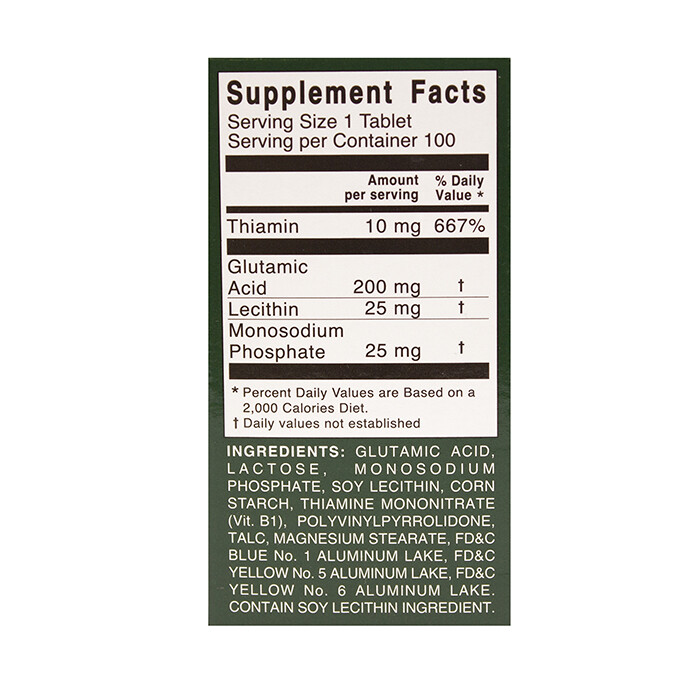 Sukrol Dietary Supplement Strengthened with Thiamin 100 Tabs gallery