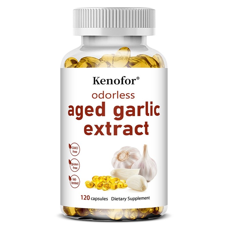 Aged Garlic Extract Supplements Original Formula Heart Health 500mg 120 Capsules