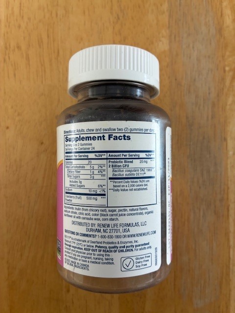 RenewLife Womens Care Probiotics 48 Gummies Cherry Flavor 1/2027 gallery