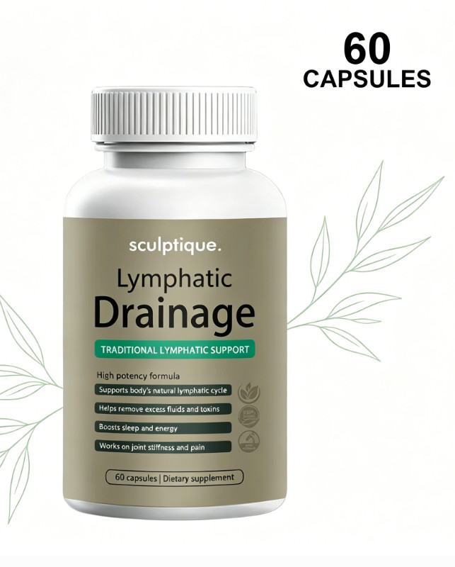 Sculptique Lymphatic Drainage Capsules- Supports Cellulite 60 Capsule 3 Pack gallery