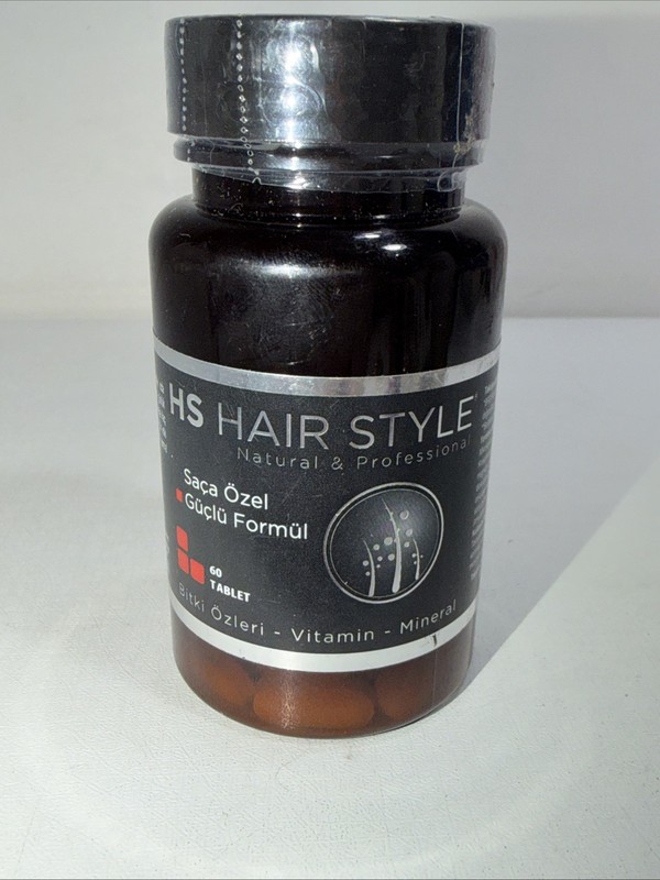 HS Hair Style supplement nourish hair With Biotin And Coenzyme Q10 Sealed 60 Tab