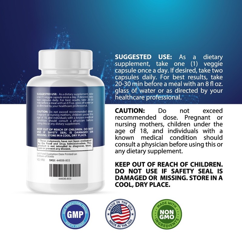 Hyperton Caps- Blood Support- 4 Bottles- 240 Capsules gallery