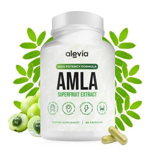 Organic Amla Capsules 1000mg – Indian Gooseberry Amla Fruit Supplement