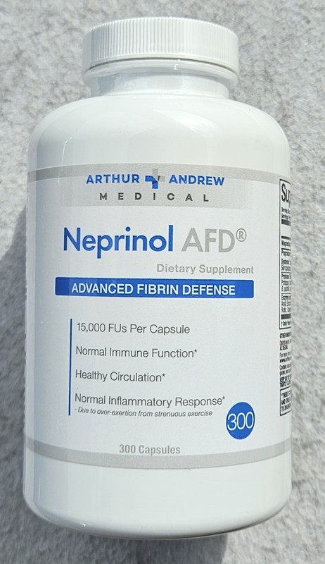 Arthur Andrew Medical NEPRINOL AFD Advanced Fibrin Defense – 300 caps – new L@@K