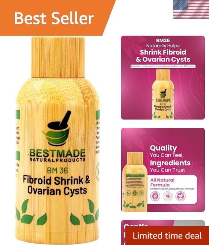Fibroid Shrink & Ovarian Cysts BM36 - Helps Shrink Fibroids and Ovarian Cysts...