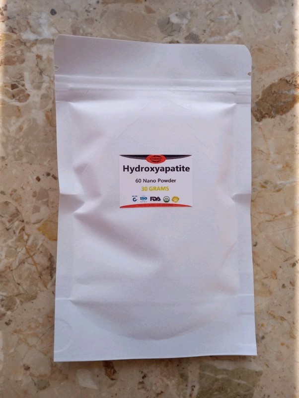 NANO HYDROXYAPATITE 99.5% Pure Oral Tooth 🦷 Health 1oz 30g