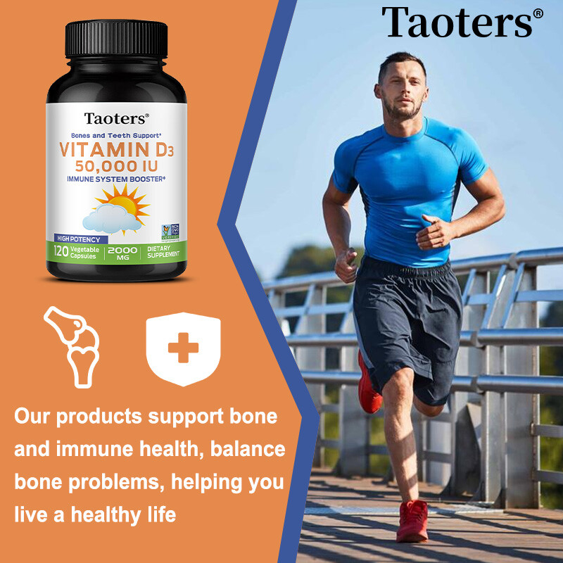 Vitamin D3 50,000 IU Softgels With High Potency Strong Bones Sugar Free gallery
