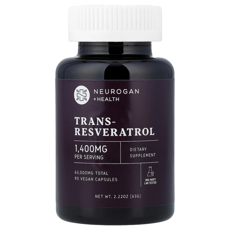 Trans-Resveratrol, 90 Vegan Capsules (700 mg per Capsule)