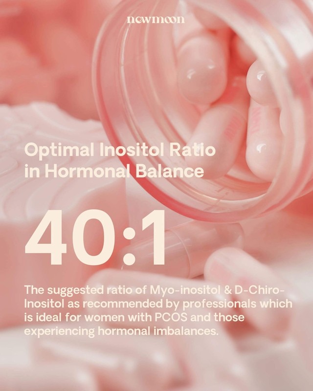 NEW MOON Hormo Balance – Myo-Inositol + D-Chiro Inositol | 30x 500mg Capsule gallery