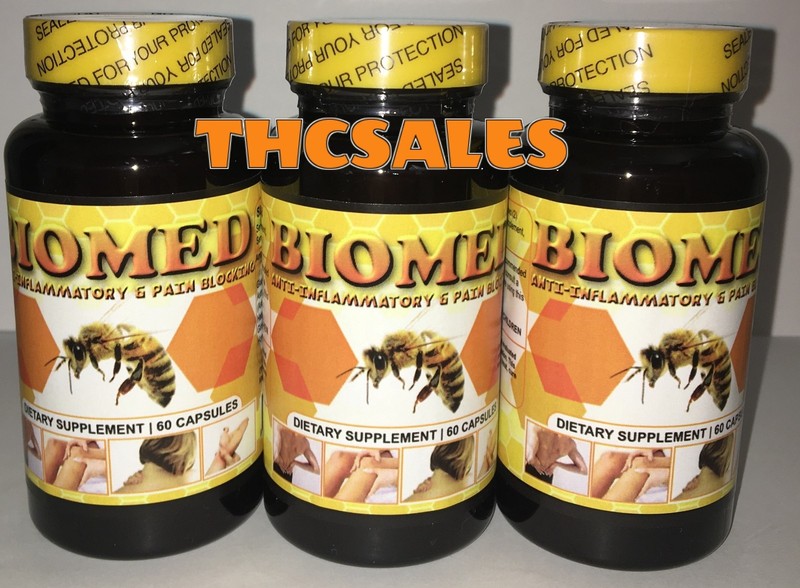 3 Biomed Arthritis Relief Anti-Inflammatory BioBee Therapy Pain Blocking Pills