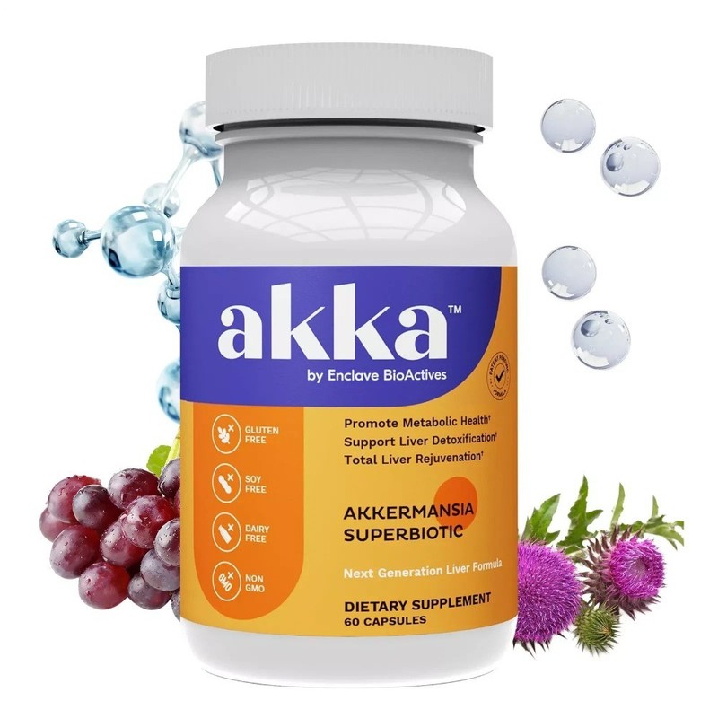 AKKA Premium Liver Cleanse Detox & Repair,Superbiotic for Gut Health & Liver