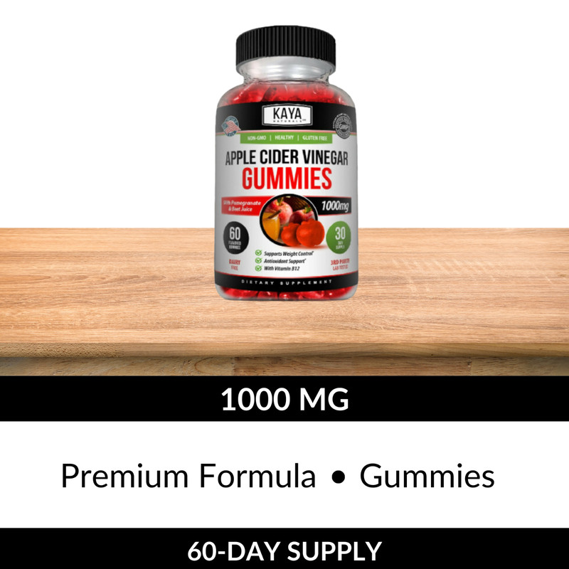 (2 Pack) Apple Cider Vinegar Gummies Fast Weight Loss Cleanse - Compare to Goli gallery