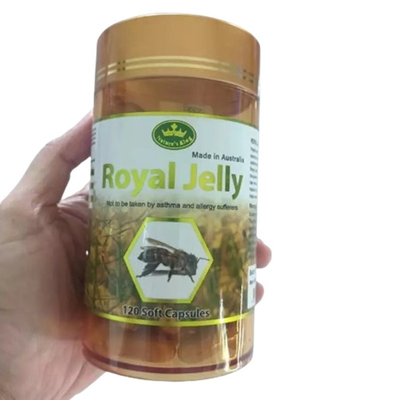 3X Nature's King-Royal Jelly 1000mg Wellness Health Skin Care Best Natural 120 S gallery