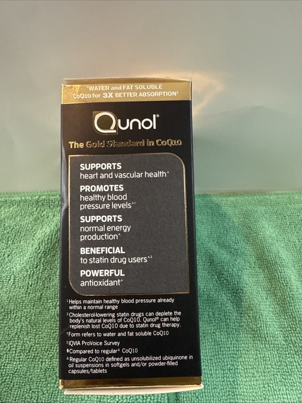 Qunol Ultra CoQ10 100mg Clinical Strength- 1 Month Supply- 30 Softgels 7/2027+ gallery