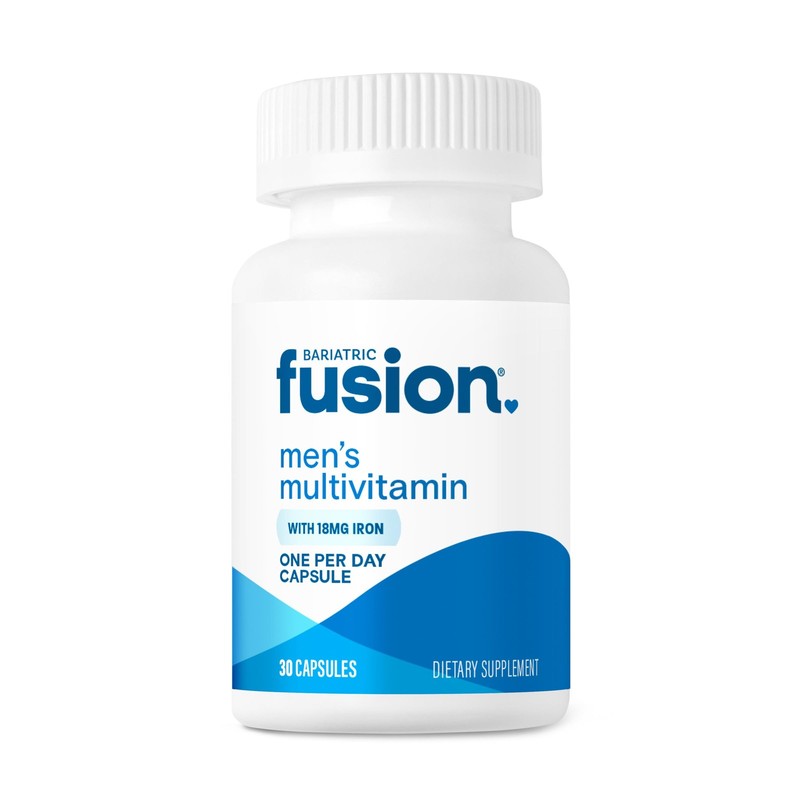 One Per Day Bariatric Multivitamin with Iron for Men | with Prostate and Hear…
