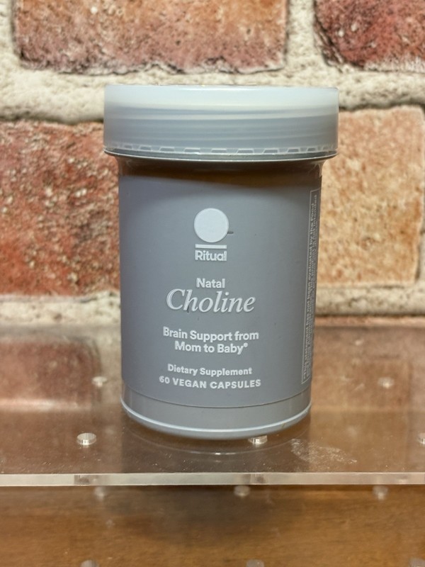 Ritual Natal Choline 550mg, Brain Cognitive Mom To Baby 60 Ea, Exp 07/23/2026
