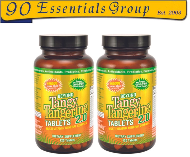 Beyond Tangy Tangerine 2.0 Tablets Twin Pak (BTT) by Youngevity, Wallach