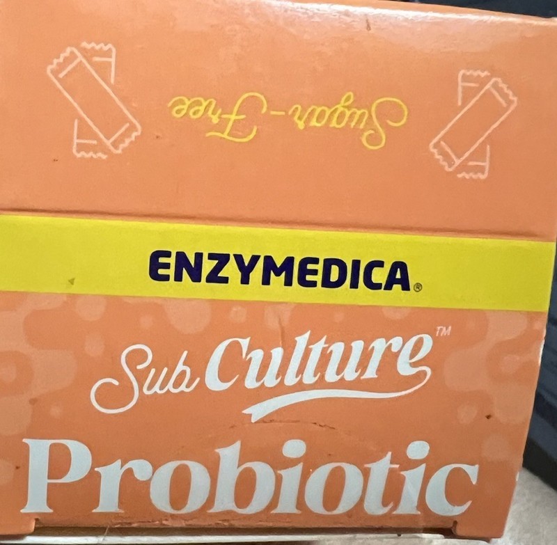Enzymedica SubCulture Peach Bliss Probiotic Powder ~ Daily Drink ~ Supports Gut gallery