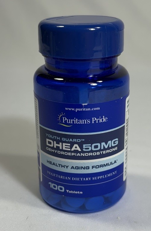Puritan’s Pride DHEA 50 mg – 100 Tablets Exp 11/27