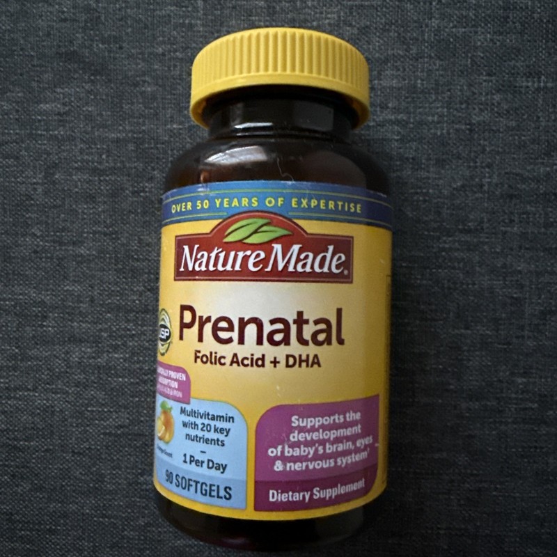 🔥✅ Nature Made Prenatal Folic Acid Multi + DHA • 90 Day Supply • Exp. 2027+