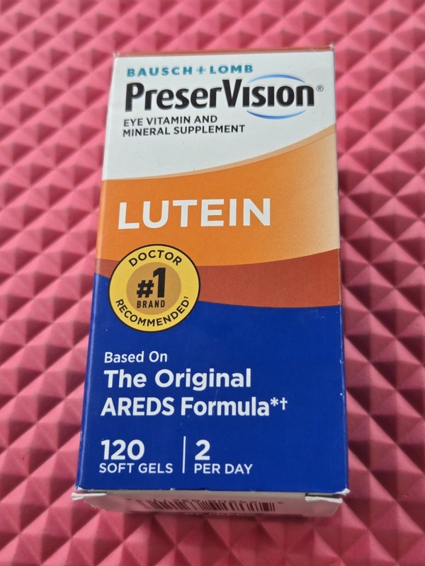 Bausch & Lomb PreserVision Lutein Eye supplement 120 Softgels Exp 12/26