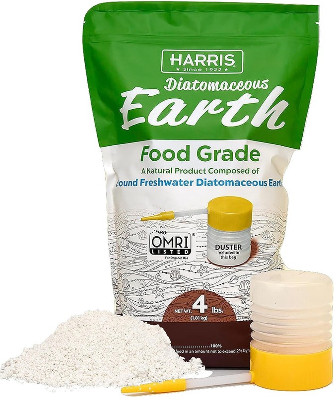 4lb Food Grade Diatomaceous Earth with Easy Application Powder Duster Included gallery