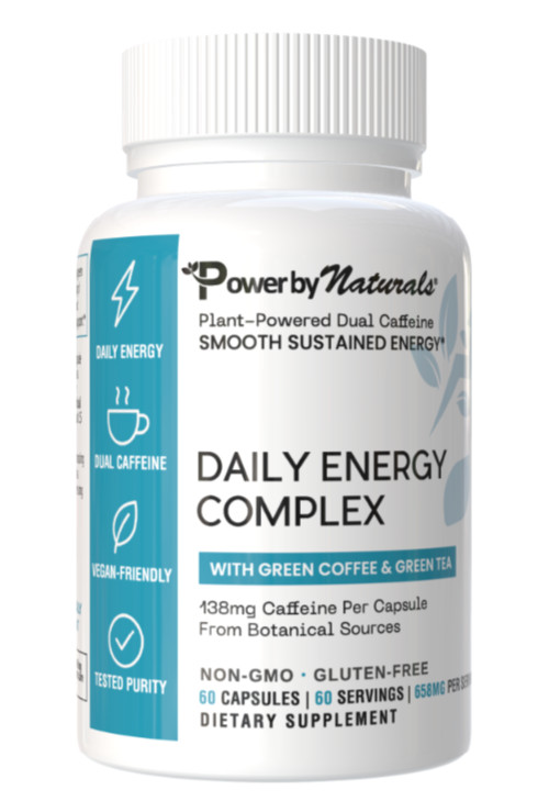 Daily Energy Complex with Green Coffee Bean & Green Tea Extract Capsules