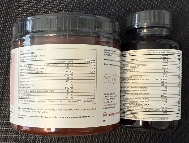 Beli Preconception Supplement for Fertility Egg Quality PCOS Hormones + Vitamins gallery