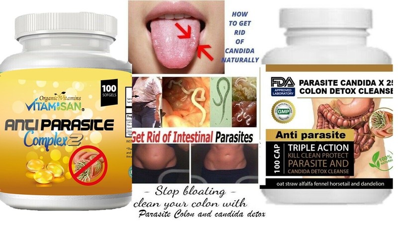Intestinal Parasite Cleanse Detox Dietary Capsules Supports Digestion kit