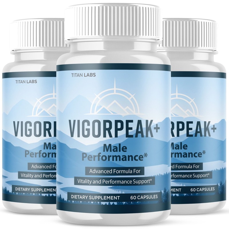 (3 Pack) Vigor Peak+ Advanced Male Max Support Supplement Vigorpeak 180 Capsules