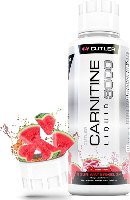 Cutler Nutrition Liquid Carnitine 3000 for Energy and Recovery Support Dietary