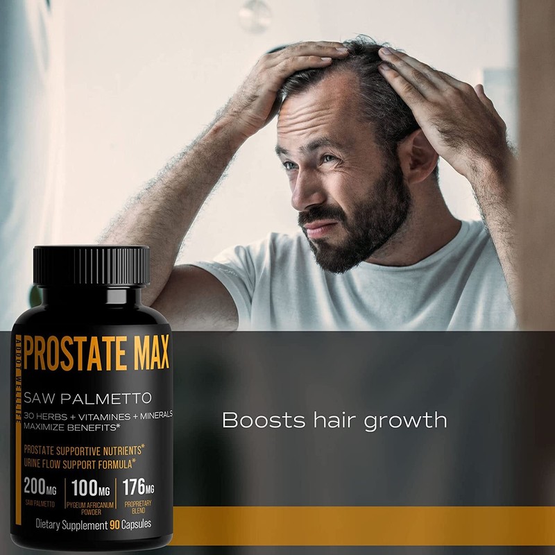 Prostate Max for Men, Saw Palmetto Plus 30 Herbs, minerals, vitamins gallery