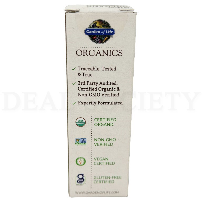 Garden of Life Organics Oil of Oregano Seasonal Drops 1fl oz Lot of 2 gallery