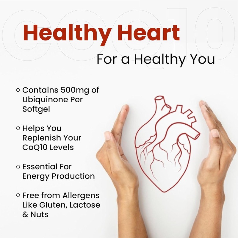 VED Co Enzyme Q10 | Support Healthy Heart and Muscles | Promote Cellular Energy gallery