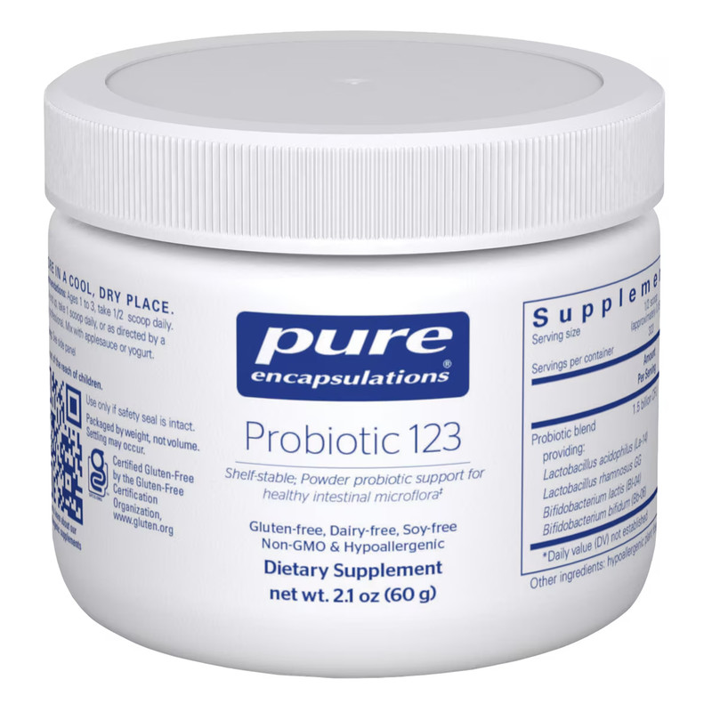 Pure Encapsulations ( Children’s ) Probiotic 123 Powder 2.1 oz