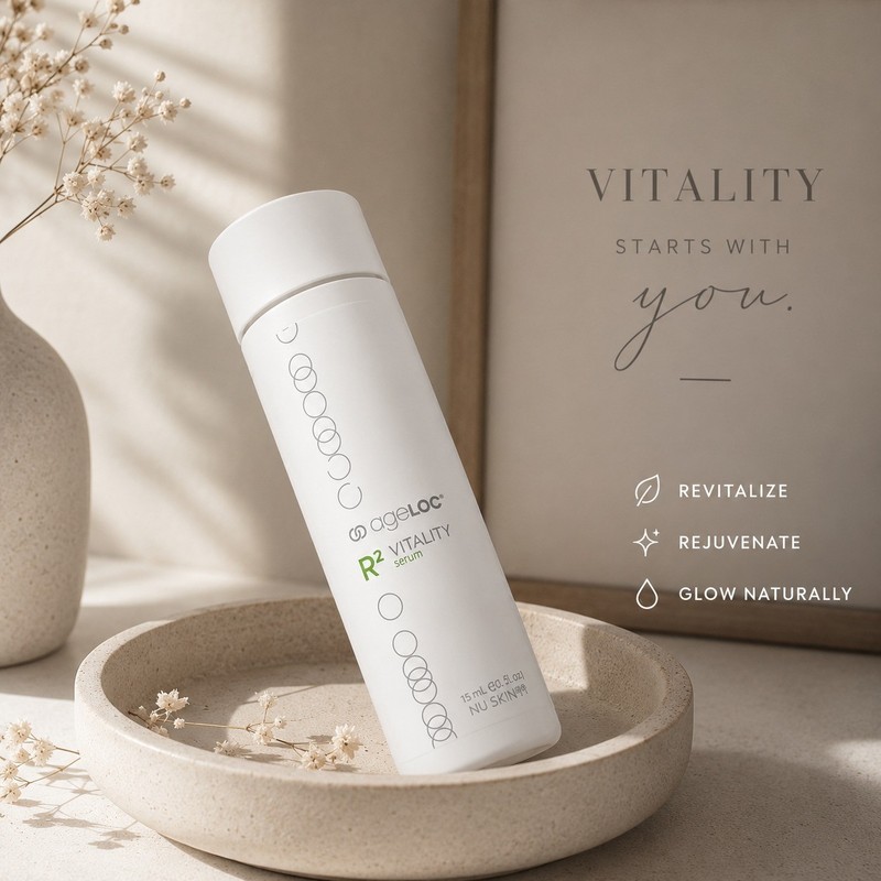 Nu Skin Nuskin Pharmanex ageLOC R2 Day Vitality energy renew recharge exp 3/2028