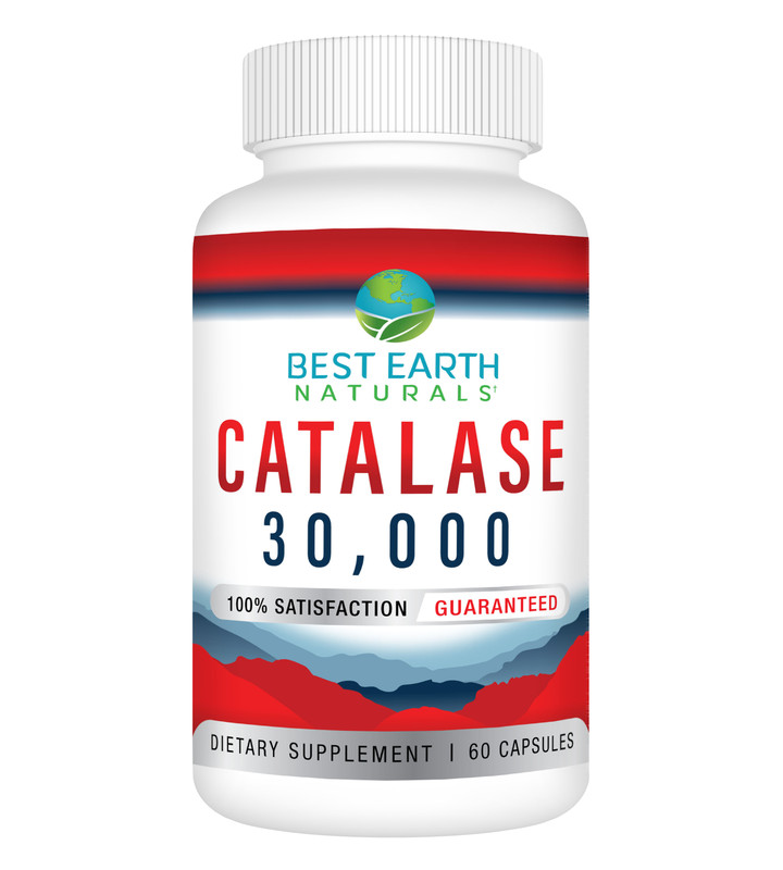 Catalase 30,000 – Advanced Enzyme for Hair Support – Best Earth Naturals