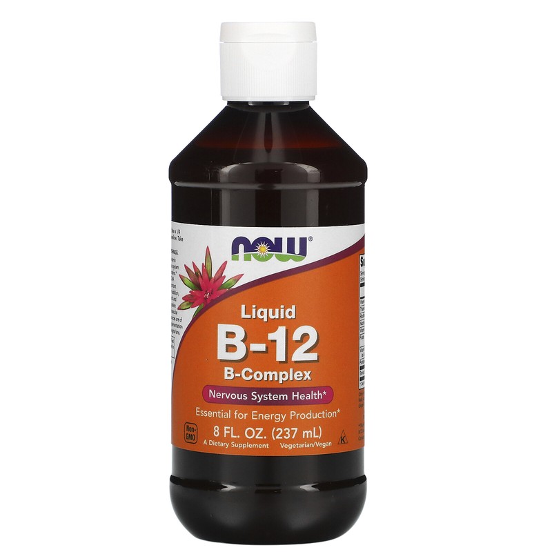 Now Foods Vitamin B-12 Liquid, 8oz (Pack of 2) gallery