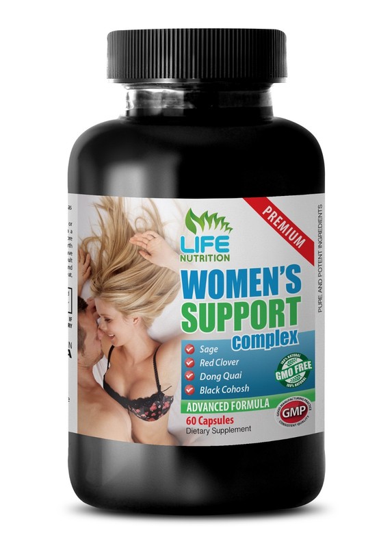 Menopause Red Clover Resveratrol – WOMENS SUPPORT COMPLEX 1B red raspberry leaf