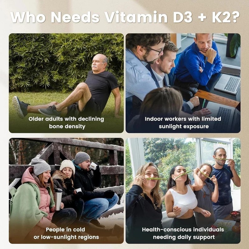 2 in 1 Vitamin D3 10000 IU with K2 300 Softgels Virgin Coconut Oil Daily gallery