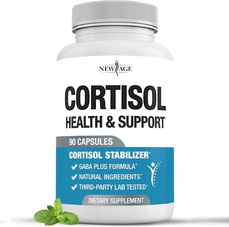 NEW AGE Cortisol Supplement for Women ~ Cortisol Detox Manager/Reducer