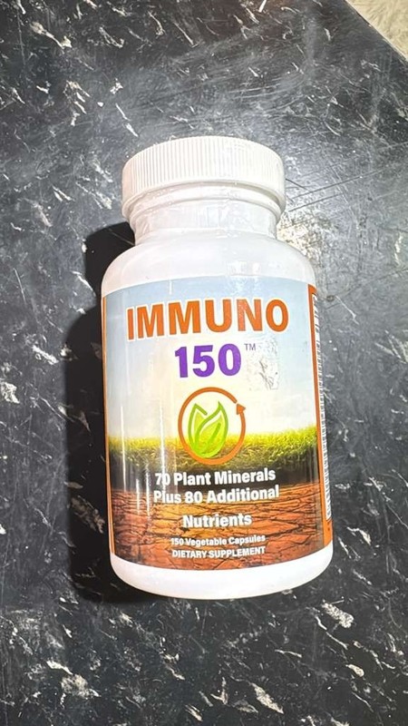 Immuno 150 Plant Based Supplement 150 Capsules Minerals Nutrients Immune Support gallery
