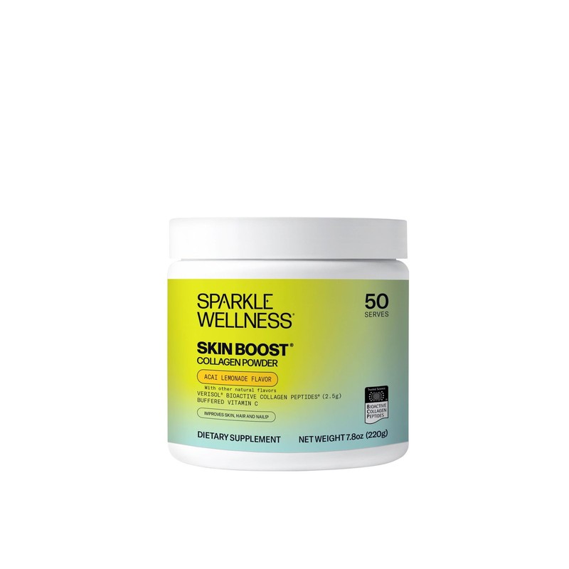 Sparkle Wellness VERISOL Bioactive Hydrolyzed Collagen Peptides & Vitamin C |…