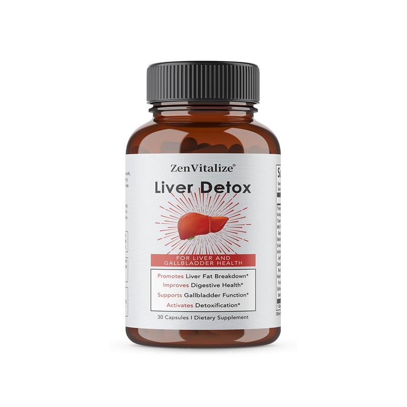 Liver Detox With Milk Thistl 100mg Improves Digestive Health 30/60/120 Capsules