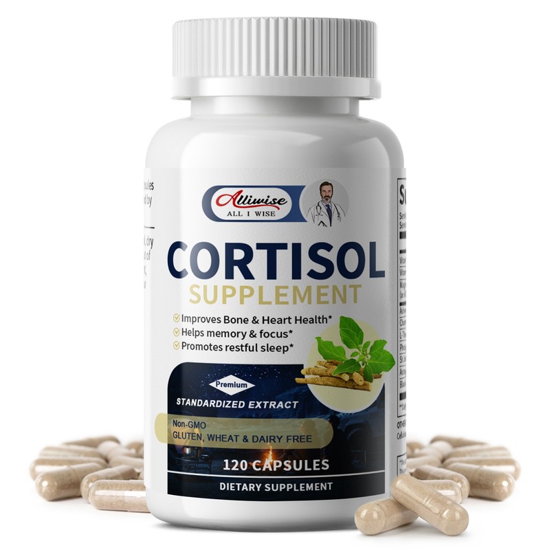 Cortisol Supplement Ashwagandha L-theanine Relieve Stress w/Magnesium, Rhodiola