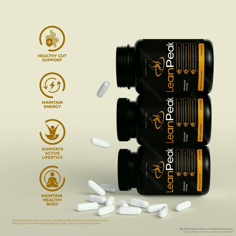 LeanPeak Capsules, Lean Peak Supplement for Weight Loss & Metabolism 60ct gallery