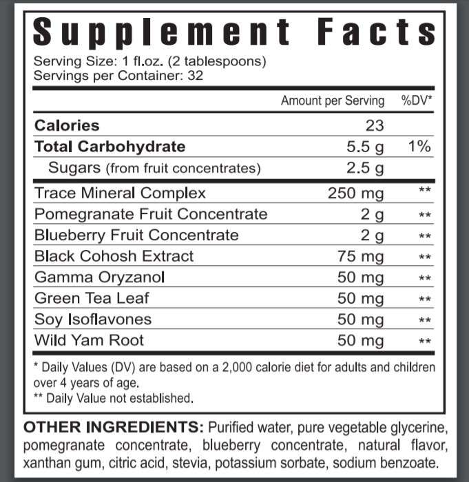 Youngevity Plan1x Womens Fx w/ Black Cohosh 32 fl oz 4x Dr Wallach Free Shipping gallery